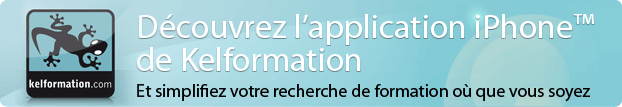 Kelformation vous présente sa nouvelle application iPhone